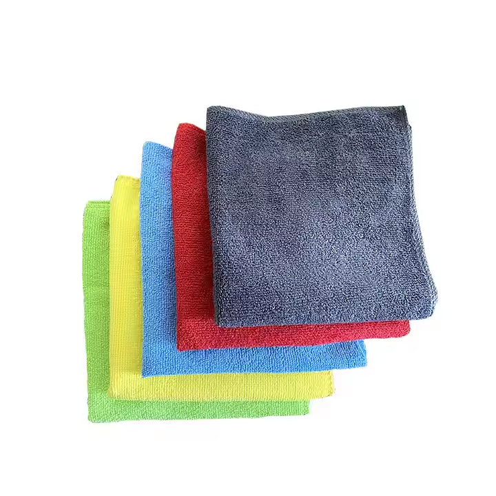 All-Purpose Microfiber Cleaning Cloths – Quick-Dry & Super Absorbent 4pcs