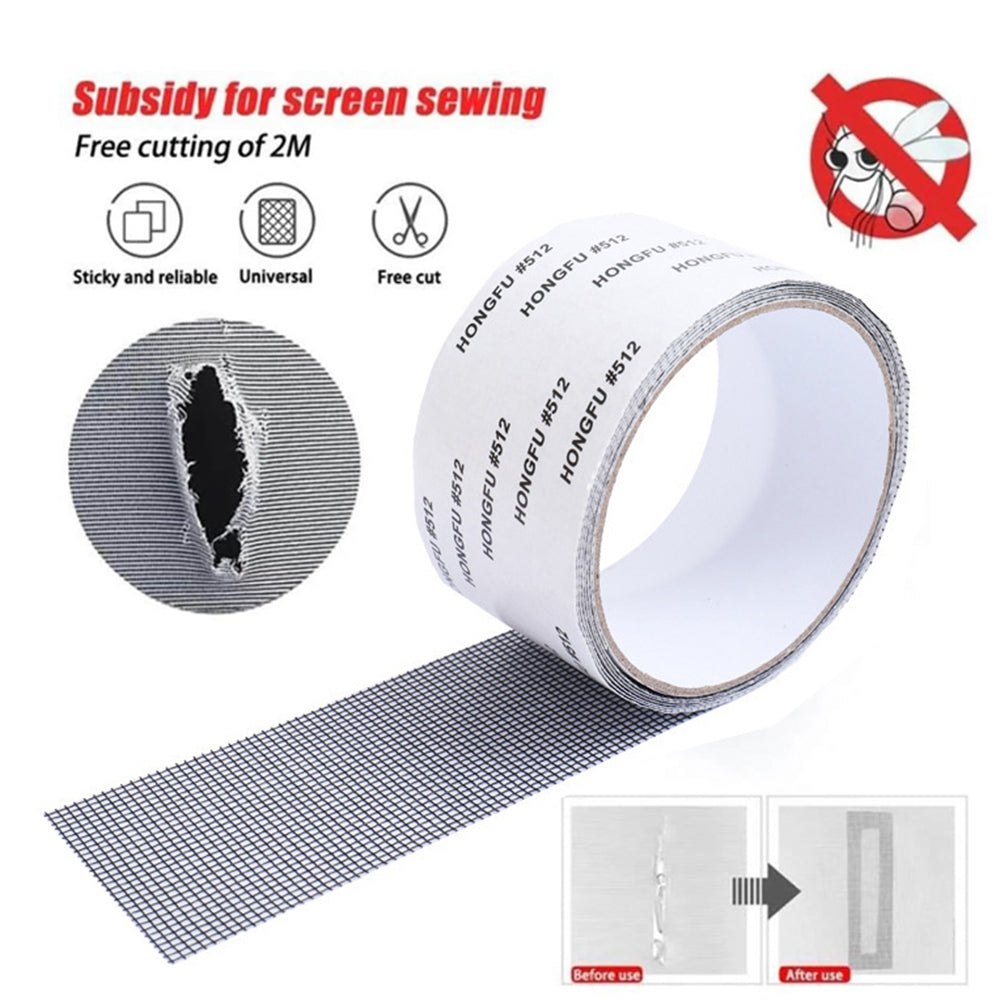 Quick-Fix Tape for Torn Mosquito Nets & Screens