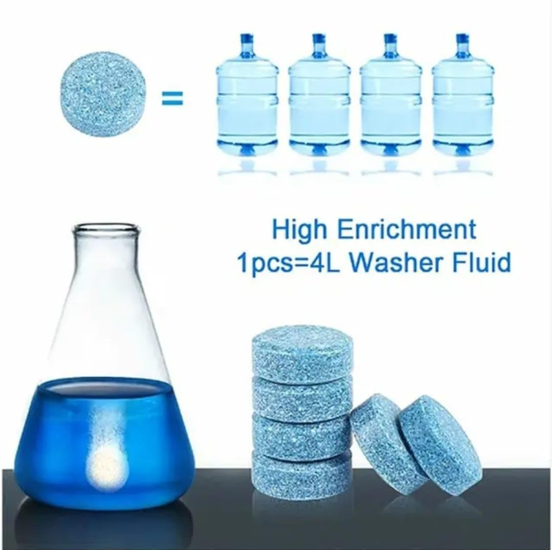 Car Windshield Washer Fluid Concentrated Tablets 15 PC's