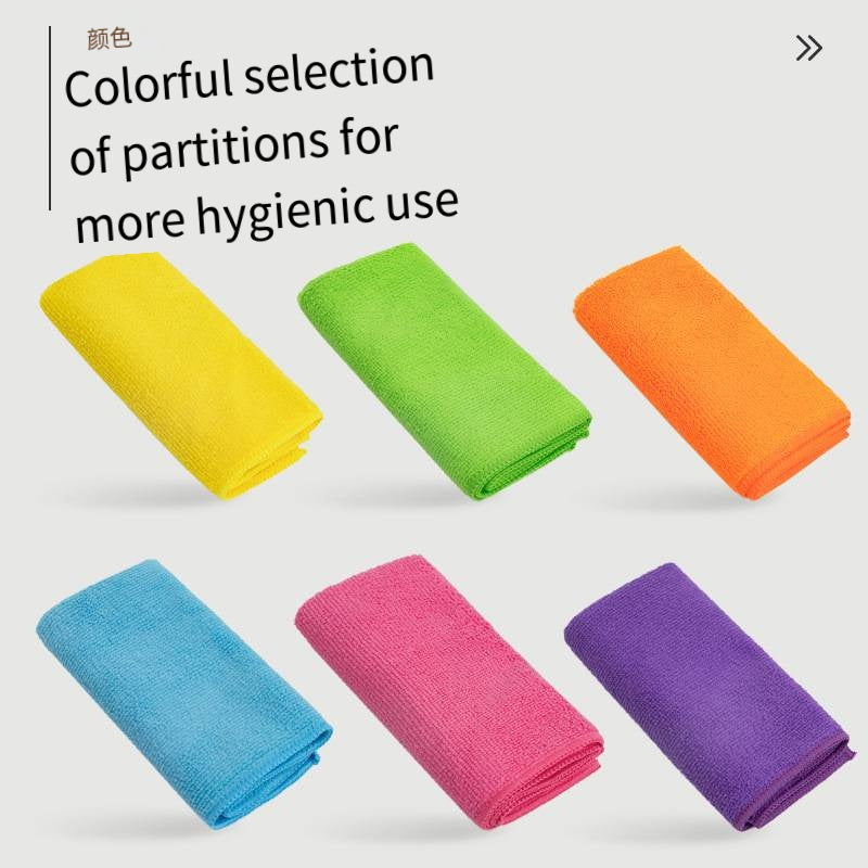 All-Purpose Microfiber Cleaning Cloths – Quick-Dry & Super Absorbent 4pcs