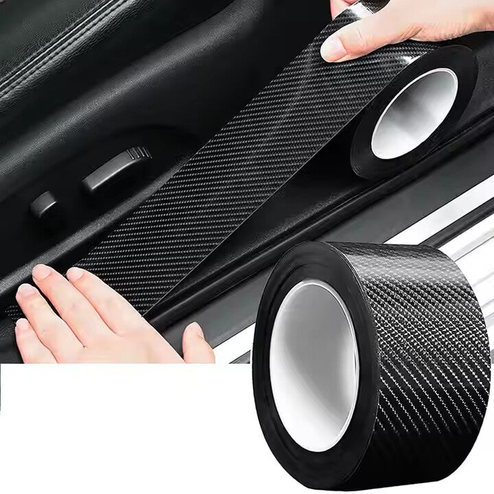Carbon Fiber Car Door Edge & Bumper Protector Strip