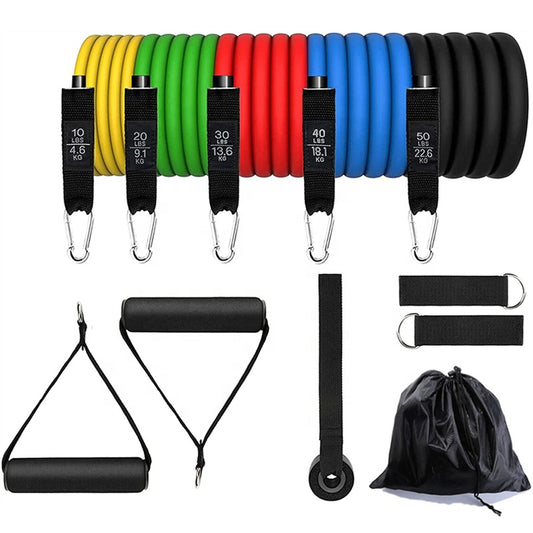 Stretchable Fitness Bands for Strength & Resistance Training
