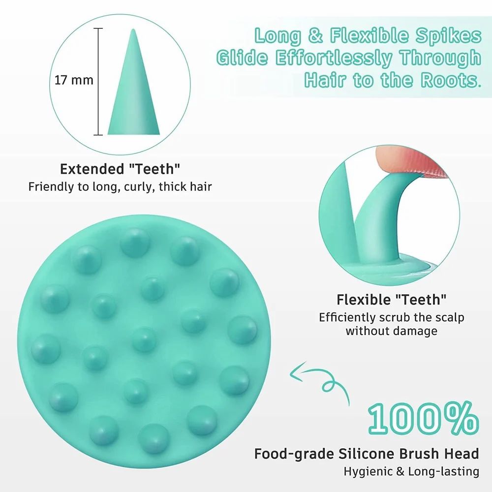 Hair Washing Brush with Gentle Scalp Massager